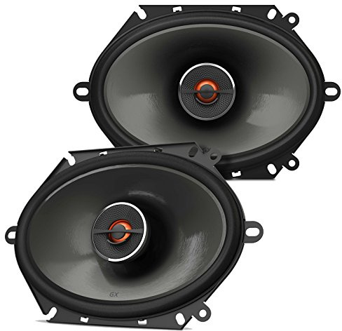 JBL GX Series Koaxialer Auto-Lautsprecher 15 x 20 cm (6 x 8 Zoll), Lautsprecher schwarz