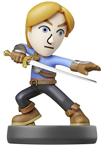 Nintendo Wii U: Amiibo Spadaccino Mii Figurina - Limited Edition