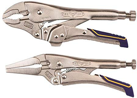 IRWIN Vise-Grip Locking Pliers (10-Inch) & Linesman Pliers (6-Inch) Combo (IRHT82588)