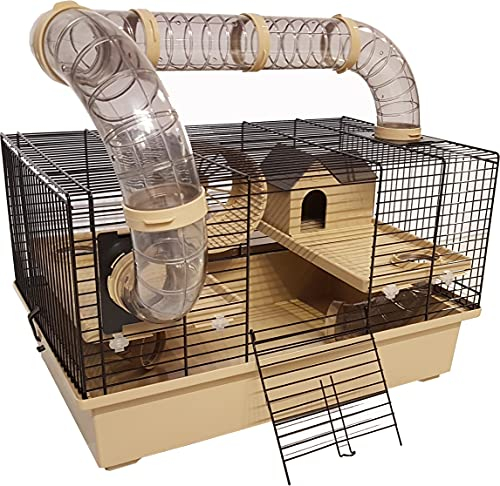 Nager Käfig Hamsterkäfig Maus Transport Urlaubskäfig Luna Park