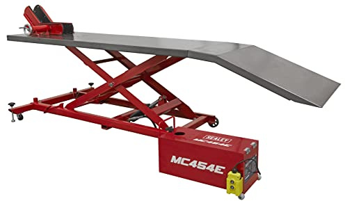 Sealey Motorcycle Lift, 450kg - 12V Electro/Hydraulic - MC454E