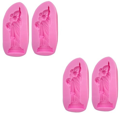Ciieeo 4 Moldes Para Tartaletas De Silicona Moldes Para Helados Moldes Para Tartas Pudín Molde Para Hornear Molde Para Piruleta Pudín Molde Para Manualidades Forma Única Molde