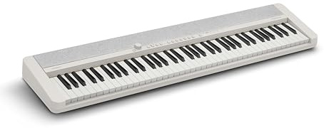 Casio Casiotone CT-S1-76 Tastiera portatile sensibile al tocco a 76 tasti con 61 toni USB, controllo delle applicazioni, altoparlanti stereo per bassi con inviluppo, ingresso AUX, uscita
