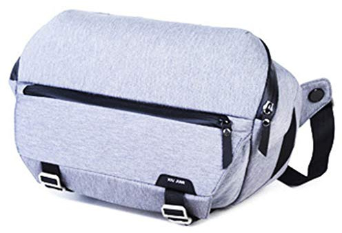 Vdaxvme Sac à bandoulière étanche réglable pour appareil photo reflex numérique 5 l, A
