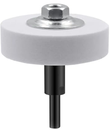 SZTVECFW Un Set 75mm Mola Tampone for lucidatura Disco abrasivo Mola al corindone Mola da 3 Pollici for smerigliatrice da banco in Metallo Utensile Rotante