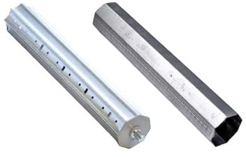 Kit Rullo Ottagonale con Rullo Telescopico per Cassonetto Tapparelle – Pratico e Facile da Usare 120cm ->140cm(120CM->140CM)