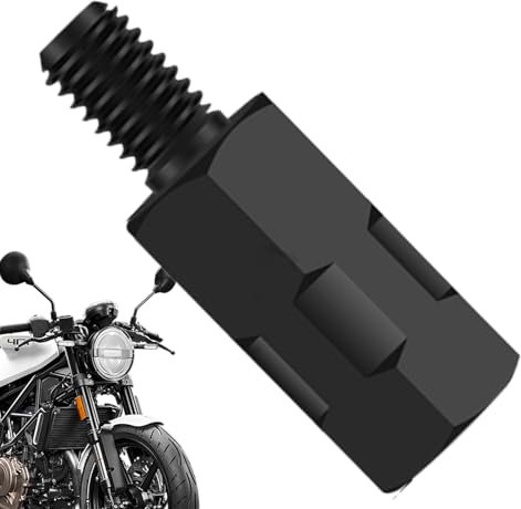 Adapter für Motorradspiegel, Höhenverstellung, Höhenverstellung der Motorradspiegel – stabile Erhöhungen für Umwandlung von Motorrädern, Jugendlichen, Familie und Freunden