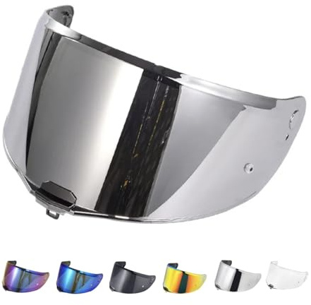 EvoParts Visier für Helm LS2 FF811 VECTOR 2 CITATION 2 (Silber)