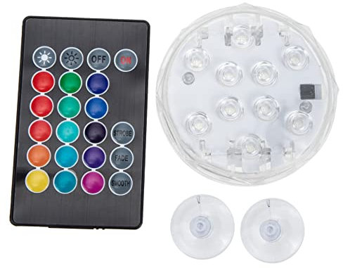 Yardenfun Luz De Buceo Led Sumergible Para Piscinas Luces Para Estanques Luz Led Subacuática Resistente Al Agua Para Decoración Acuática Nocturna