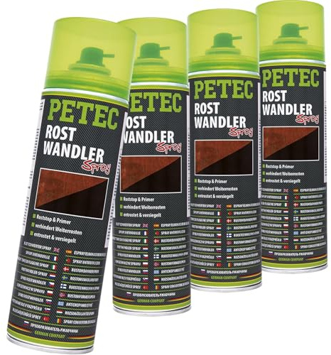 PETEC 4x 70040 Rostumwandler | 4x 70040, PETEC Rostumwandler 500 Ml, Rostumwandler