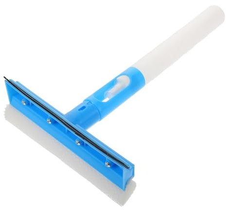 Ipetboom Limpiacristales con Pulverizador Integrado para Ventanas de Coche, Construcción Ligera de Plástico que Reduce Rayas y Facilita la Limpieza del Parabrisas