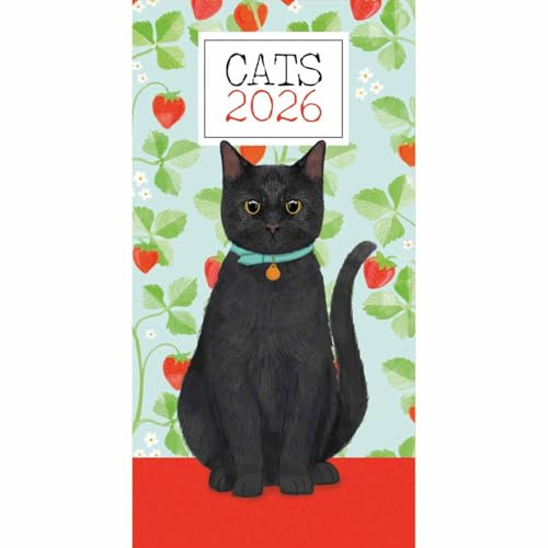 Karusell över hela världen, katter 2026 smal dagbok planerare