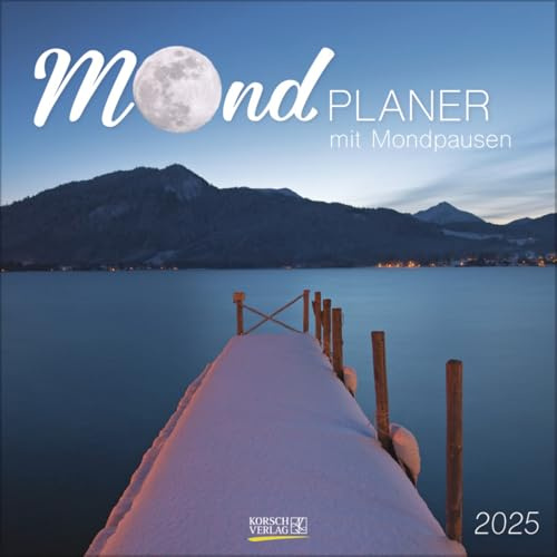 Der große Mondplaner 2025: Broschürenkalender mit Ferienterminen und Mondpausen
