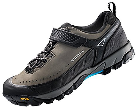 Shimano Erwachsene Fahrradschuhe XM Radschuhe SH-XM7 SPD Versenkt Gore Tex Vibram, Grau, 39 EU