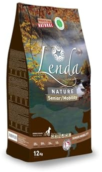 Lenda Senior Mobility 12 kg - Pienso para Perros Senior o Adultos con Dolores Articulares - Pienso Hipoalergenico Rico en Pavo - Comida para Perros Mayores Natural y bajo en Cereales