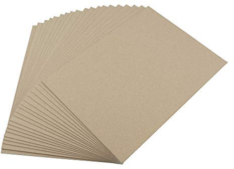 House of Card & Paper Grey Kraft Board 1500micron 945gsm A3 Size 10 Sheets per Pack, HCP475
