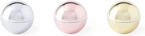 DISOK Balsamo per labbra profumo di vaniglia - Confezione da 3, colori assortiti, SPF15 con finitura UV, regali per ospiti di matrimonio