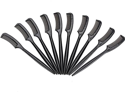 10 pcs En Plastique Cils Peigne Cils Yeux Séparateur Outil Dents Brosse À Sourcils Peigne Portable Beauté Maquillage