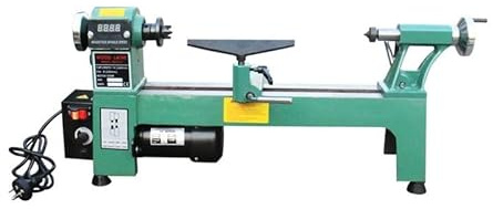 Tornio per legno Tornio for la lavorazione del legno Piccolo strumento for tornio domestico multifunzionale Display digitale Micro tornio Macchina for filatura del legno Lavorazione di perline (Color