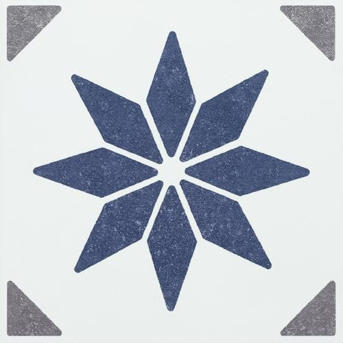 d-c-fix Piastrelle Adesive da Parete – Set da 6 Alia blue (15x15 cm) – Piastrelle adesive per cucina, bagno e paraschizzi – adesive e impermeabili