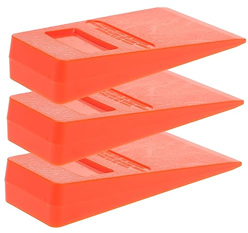 BESPORTBLE 3pièces Abattage Professionnelle De Coupe pour Outil De Jardinage Et Exploitation Forestière Coin Abattage De Remplacement Léger Et Réutilisable