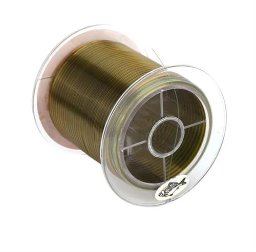 Angelschnur, 500M Angelschnur mit Fluorocarbon-Schicht, Mono-Nylon, transparenter Draht, Outdoor, Pro Angelzubehör,EIN Muss für Angeln(4.0)