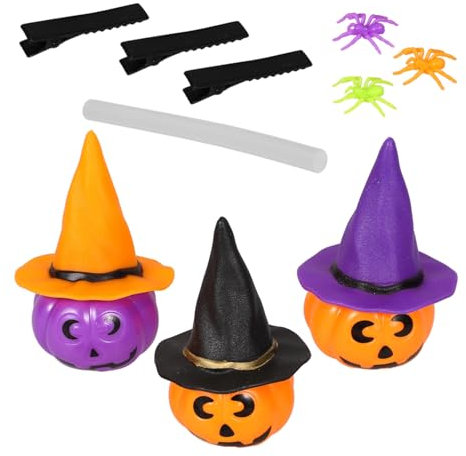 Didiseaon Ensemble De Chapeaux De Sorcière Miniatures Pour Fête Dhalloween Épingles À Cheveux Pinces À Cheveux Épingles À Cheveux Pour Femmes