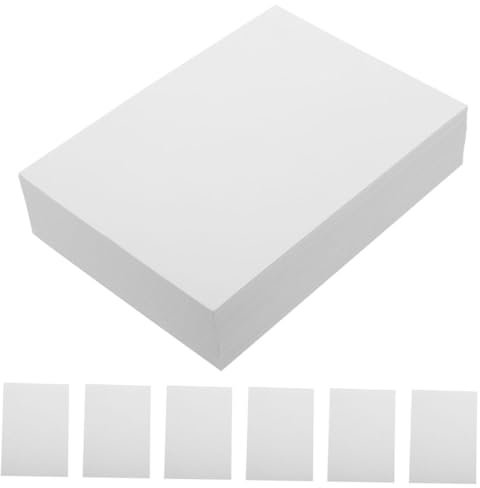Tofficu 100 Blätter Hochglanz Fotopapier für Drucker Fotopapier für Täglichen Gebrauch Druckerpapiere Fotoblätter Druckpapiere Broschürenpapier Glanzpapier für Drucker