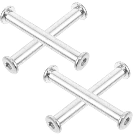 SUPVOX Accessoire Parasol Bouton de Poignée de Serrage en Acier, 4 Pièces, pour Pied de Parasol, Remplacement Facile et Stabilité Renforcée