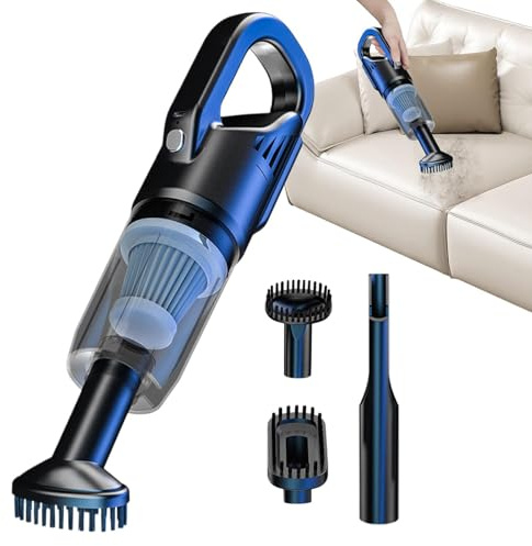 Aspirateur de voiture portable, aspirateur sans fil pour voiture | Petit nettoyeur rechargeable sans fil pour la maison et la voiture - Outil de nettoyage ménager d'entretien automobile multifonctionn