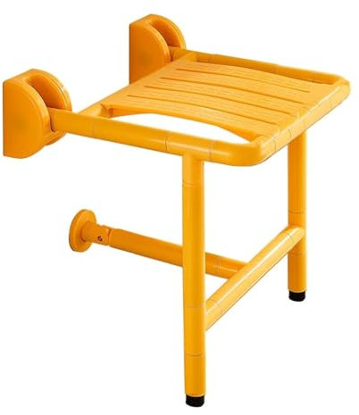 Asiento De Ducha Montado En La Pared,Asiento De Ducha Abatible,Taburete De Ducha Montado En La Pared para Minusválidos Silla Ducha Mayores Soporta hasta 150 Kg para Personas Mayores A