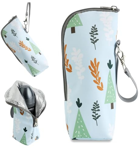 DOULEIN Baby Flaschen Isolierbeutel,Baby Flaschen Thermotaschen Tragbare Wärmeisolierende Babyflaschentasche für Muttermilch Aufbewahrung, Thermosflasche, Babyflasche