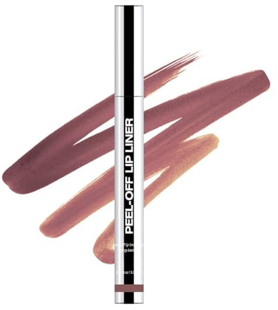 Peel Off Lip Stain Tattoo Matte Long-Lasting Red Brownie Liquid Lipstick Waterproof Semi-permanent Lip Liner, Natural Gloss Highly Pigmented Color Tint Stain Makeup Gift Sets For Women And Girls