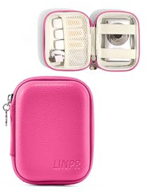 Linpr Estuche para Cámara Digital para Kodak PIXPRO FZ45/FZ55 | Compacta Funda Compatible con CAMKORY/Lecran/VAHOIALD/Canon IXUS 285 HS, Soporte de Almacenamiento para Accesorios