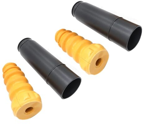 Callume Staubschutzsatz Stoßdämpfer hinten Kompatibel mit Audi A1 A3 TT Kompatibel mit Seat Ibiza Leon Kompatibel mit Skoda Fabia Kompatibel mit VW Golf IV-VI Polo 1J0513425A 1J0513425 6X0512131A