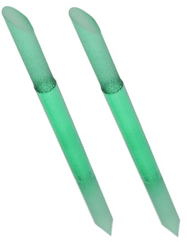 Gogogmee 2 Stück Nano Glas Nagelfeilen Langlebige Glasnagelfeile und Buffer für Natürliche Nägel Tragbares Maniküre Werkzeug für Reisen und Umfassende Nagelpflege