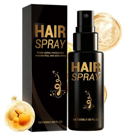 Mini Hairstyle Shaper – Fixateur De Poche 50 Ml, Brume Fixatrice De Texture Volumisante, Contrôle Fort Toute La Journée, Fourniture De Toilettage Légère, Outil De Finition De Cosplay Pour Les Déplacem