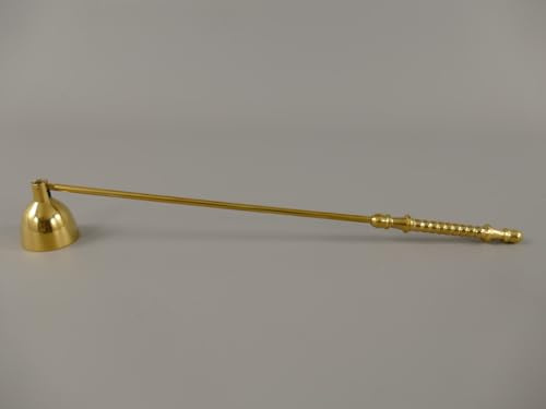 Kerzenlöscher Kerzen Löschhut Messing L 28 cm