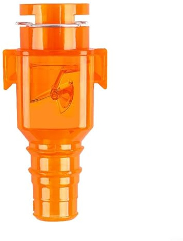 ComfyHarbor Valvola di ritegno in PVC per tubo di scarico del condizionatore d'aria, tappo unidirezionale anti-riflusso e antiodore, barriera con acciaio inossidabile, adatta per tubo interno da 21 mm