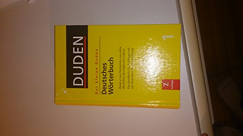 Deutsches Wörterbuch: Das handliche Nachschlagewerk zur deutschen Rechtschreibung (Der kleine Duden)