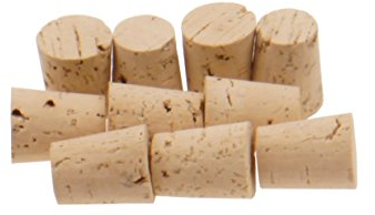 Keim Naturkorken für 0,7L Flaschen, 10 Stück, Braun, Kegel, Kork