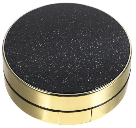 Healifty Kompakter Behälter mit Luftkissen, leer, für Foundation, Make-up, Puder, Quaste
