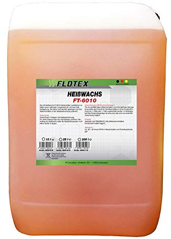 Flotex Heißwachs, 25L Heißwax für Waschanlagen, Lack Langzeitschutz