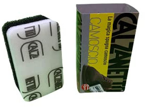 Calzanetto Spugna Per Scarpe Camoscio E Nabuk