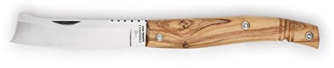Coltellerie Berti, Coltello regionale RASOLINO legno di ulivo. 50051