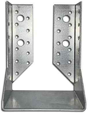 Wohnkult Balkenschuh innen- und außenliegend mit CE Kennung ETA Zulassung Verschiedene Maße zur Auswahl Top Qualität Baukonstruktion Befestigung Holzverbinder (WBZ 30 | 100 mm - 140 mm - 75 mm)