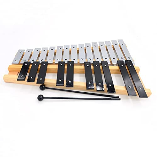 Klangplatten 25-Ton-Aluminiumplatten-Klaviermusik-Anfänger-Lehrmittel, Die Aluminiumplatten-Klavier Mit Piano-Taschen-Percussion-Klavier Schlagen Glockenspiel