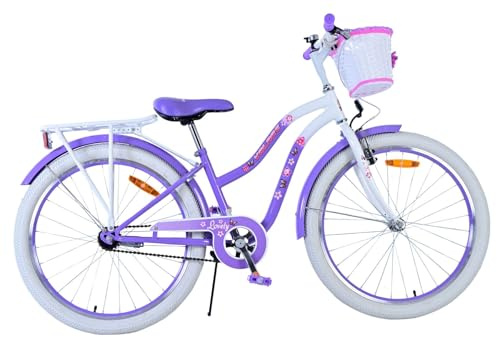 Volare Lovely Kinderfahrrad - Mädchen - 24 Zoll - Lila