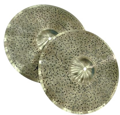 Platillos Hihat B25 De 14 Pulgadas Hechos A Mano Con Sonido Profesional Platillos de batería