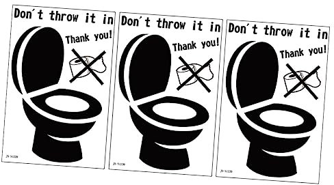 TINEASUR Adesivo Da Parete Per Wc Da Bagno Adesivo in Pvc Facile Da Applicare E Rimuovere